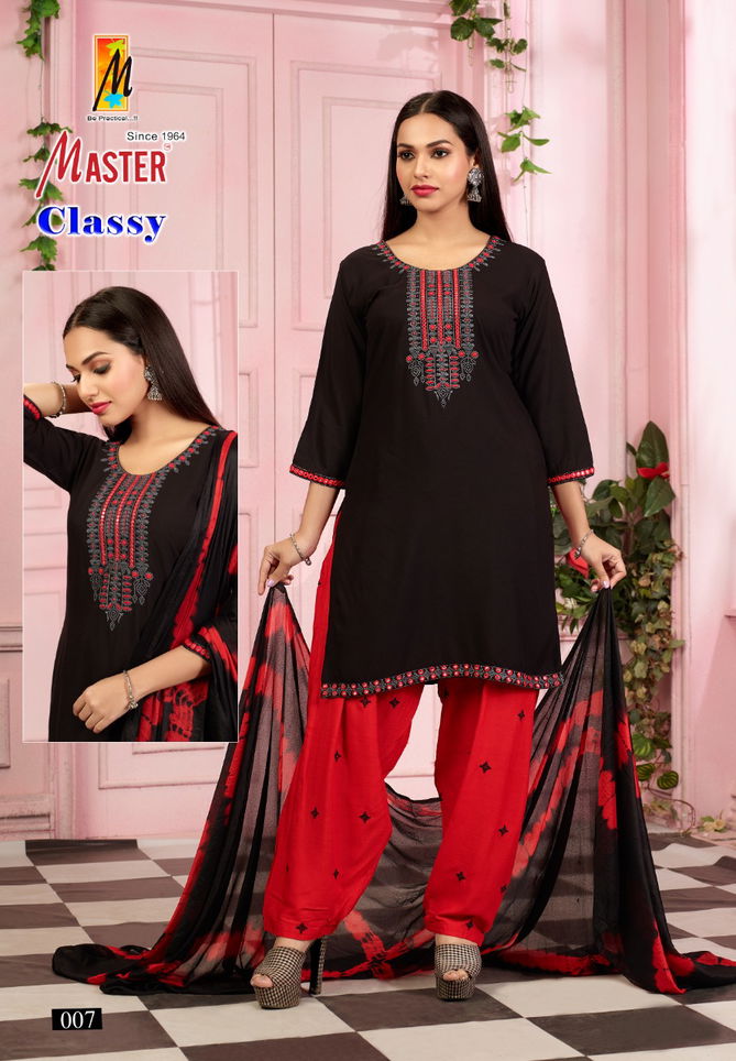 Master Classy Regular Wear Wholesale Printed Readymade Suits
